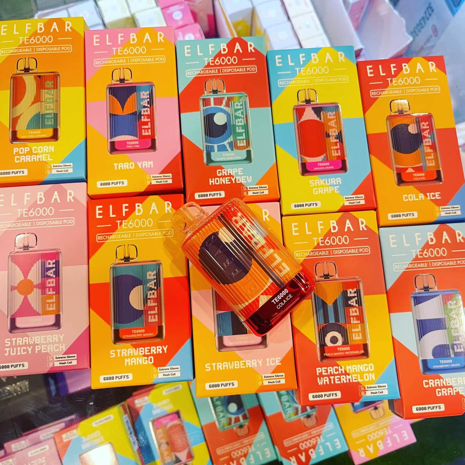ELFBAR | TE 6000 | DISPOSABLE | 10 CT product image